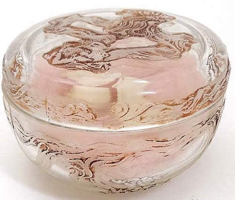 Rene Lalique Powder Box L'Origan