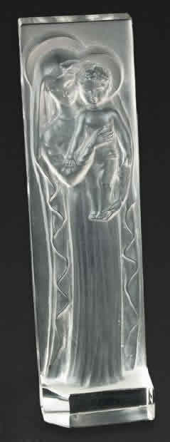 Rene Lalique Statue La Madone A L'Enfant