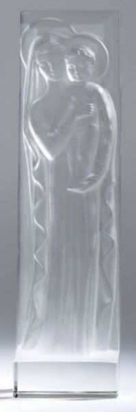 Rene Lalique Statue La Madone A L'Enfant