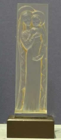 Rene Lalique Statue La Madone A L'Enfant