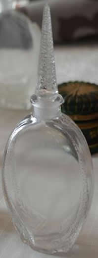Rene Lalique Perfume Bottle Lac d'Or
