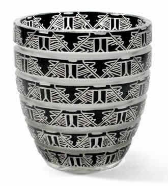 Rene Lalique Vase Lagamar