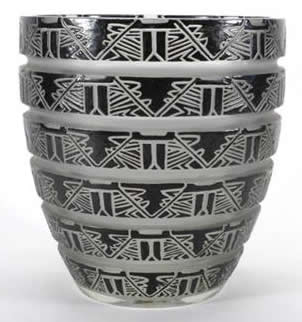 Rene Lalique Vase Lagamar