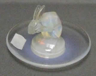 Rene Lalique Ashtray Lapin