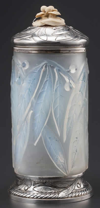 Rene Lalique Vase Laurier