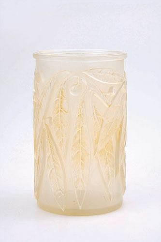 Rene Lalique Vase Laurier