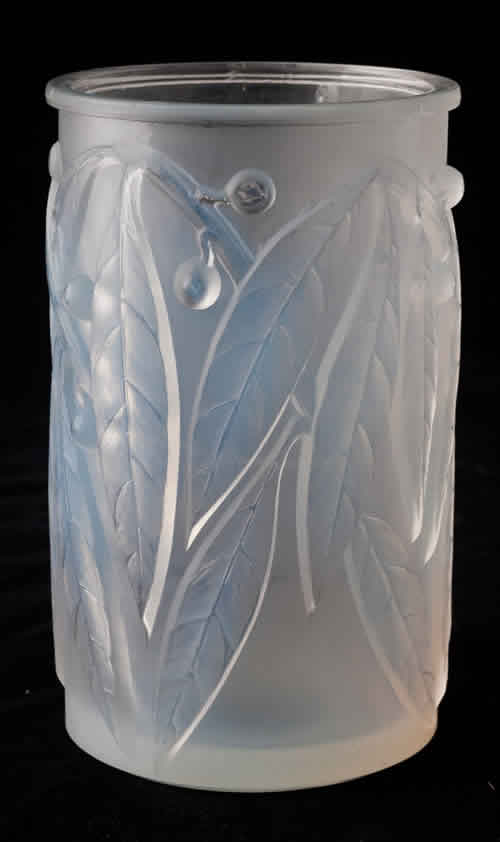 Rene Lalique Vase Laurier