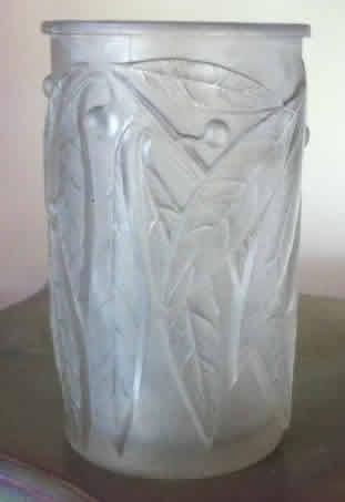 Rene Lalique Vase Laurier