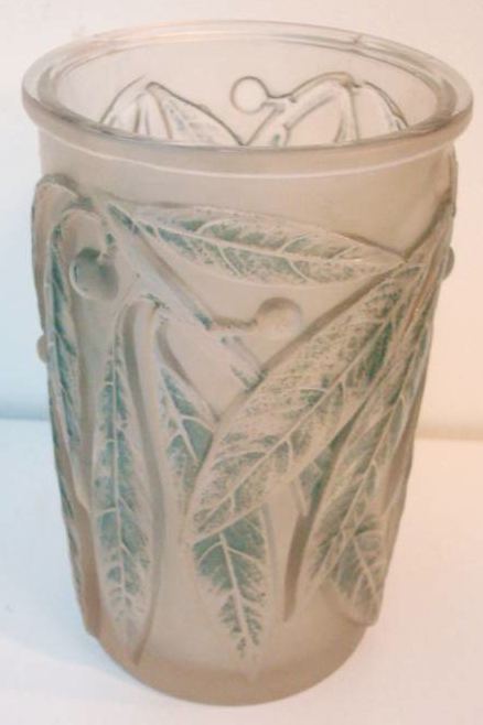 Rene Lalique Vase Laurier