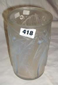 Rene Lalique Vase Laurier