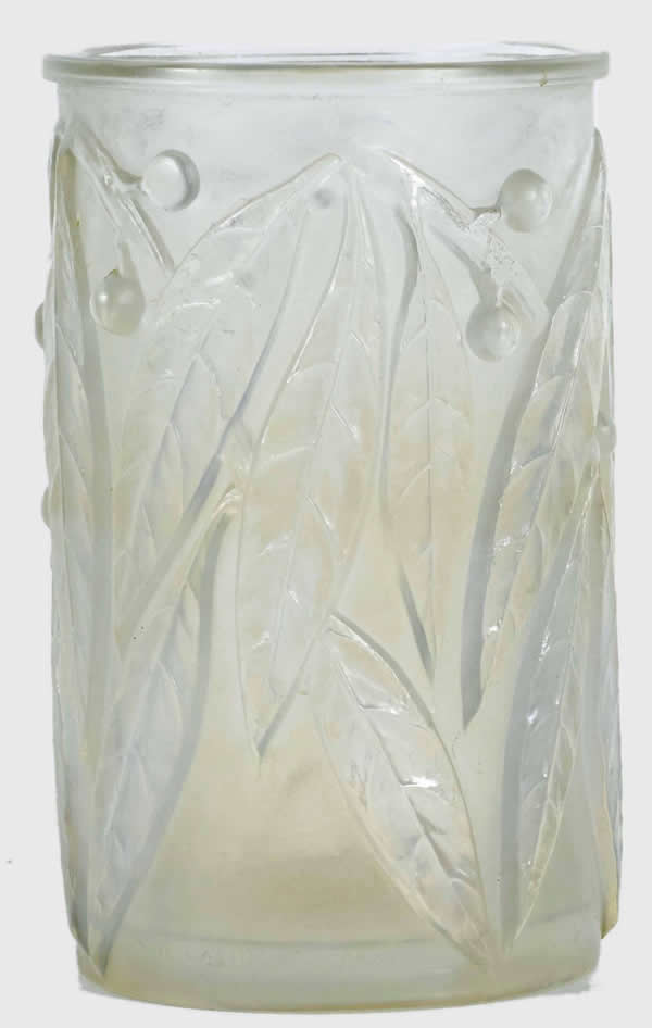 Rene Lalique Vase Laurier