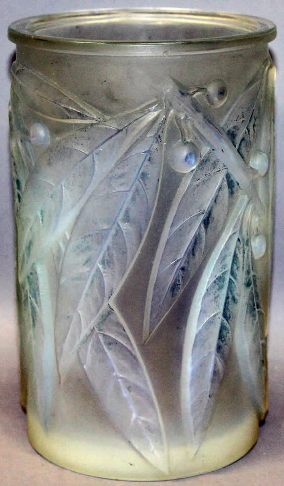 Rene Lalique Vase Laurier