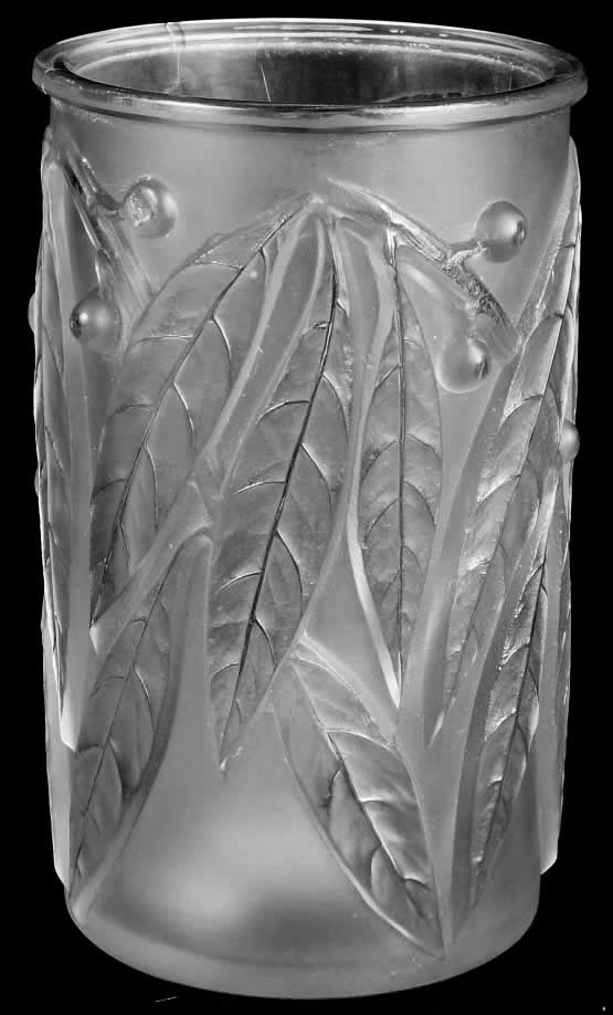 Rene Lalique Vase Laurier