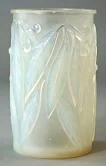 Rene Lalique Vase Laurier