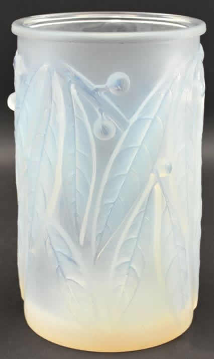 Rene Lalique Vase Laurier