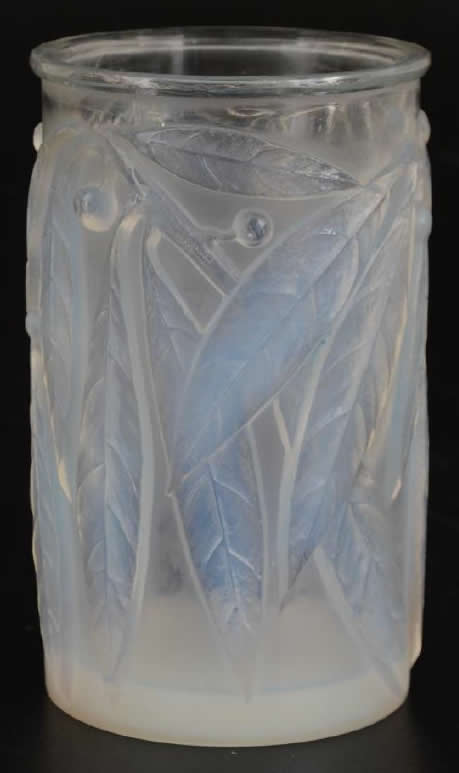 Rene Lalique Vase Laurier