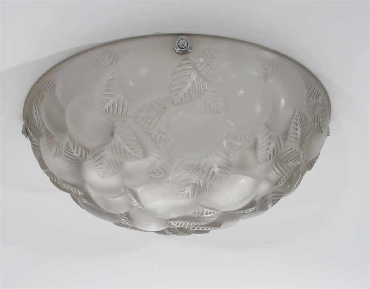 Rene Lalique Chandelier Lausanne