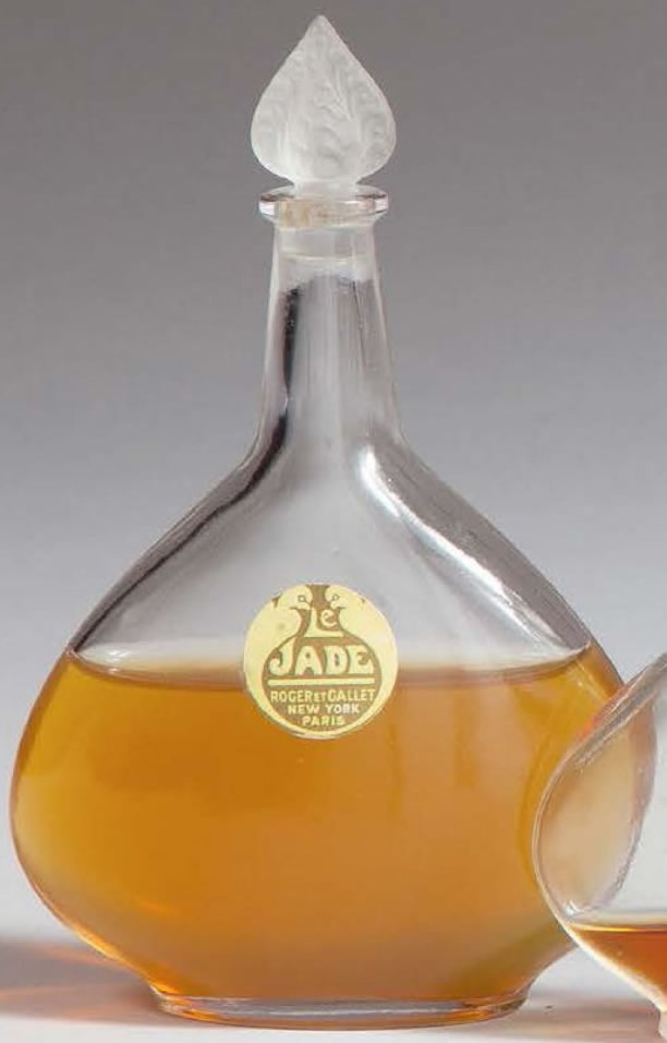 Rene Lalique Perfume Bottle Le Jade