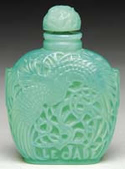 Rene Lalique Perfume Bottle Le Jade