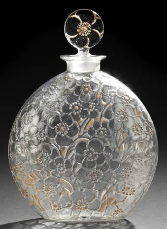 Rene Lalique Perfume Bottle Le Lys