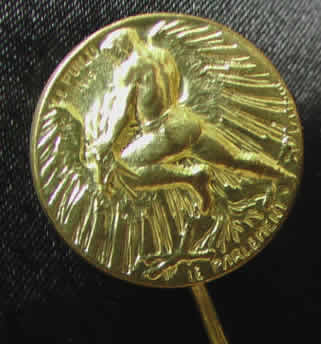 Rene Lalique Stickpin Le Poilu