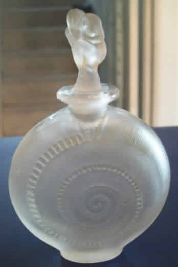 Rene Lalique Perfume Bottle Le Succes