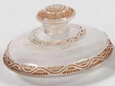 Rene Lalique Perfume Bottle Lentilles