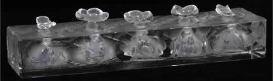 Rene Lalique Perfume Tester Les  Fleurs D'Orsay