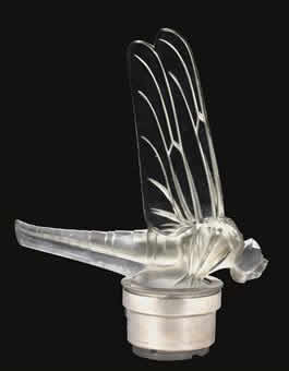 Rene Lalique Car Mascot Libellule Grande