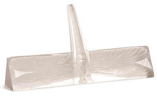 Rene Lalique Knife Rest Libellule