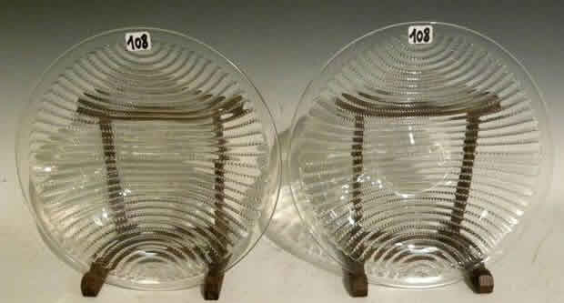 Rene Lalique Plate Lignes
