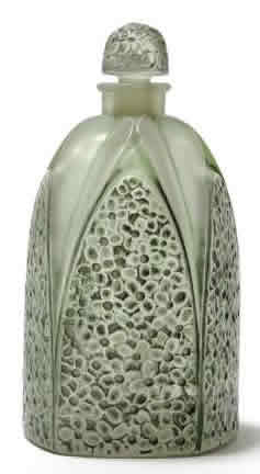 Rene Lalique Perfume Bottle Lilas