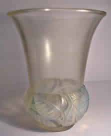 Rene Lalique Vase Lilas