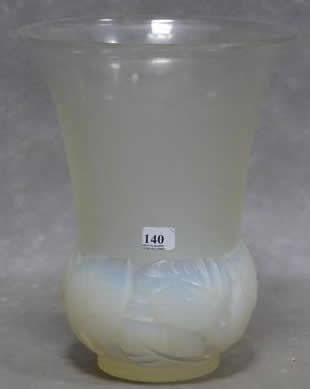 Rene Lalique Vase Lilas