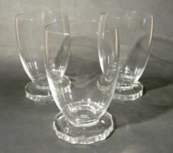 Rene Lalique Water Glass Lille