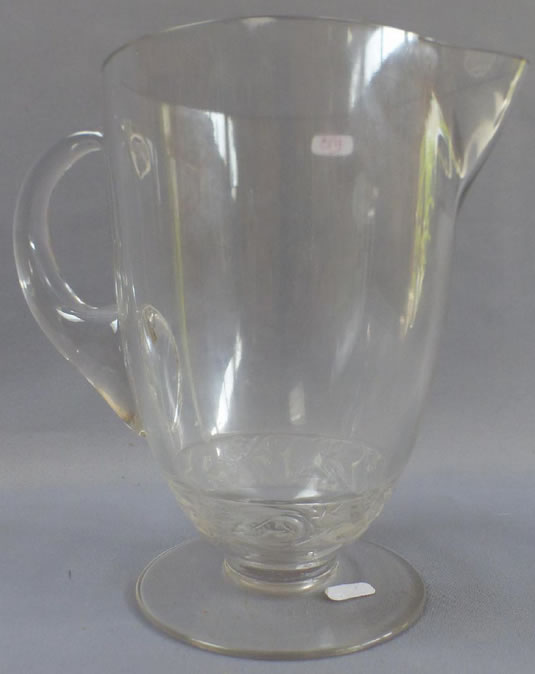 Rene Lalique Pitcher Logelbach