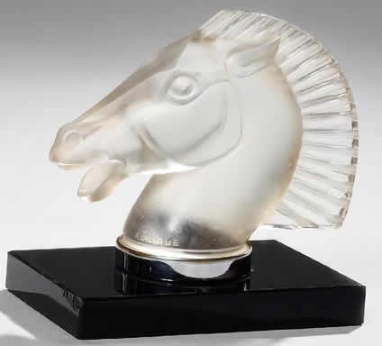 Rene Lalique Bookend Longchamp-B