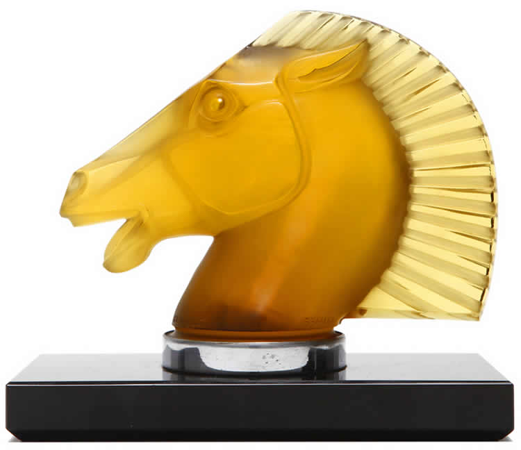 Rene Lalique Bookend Longchamp-B