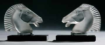 Rene Lalique Longchamp-B Bookend