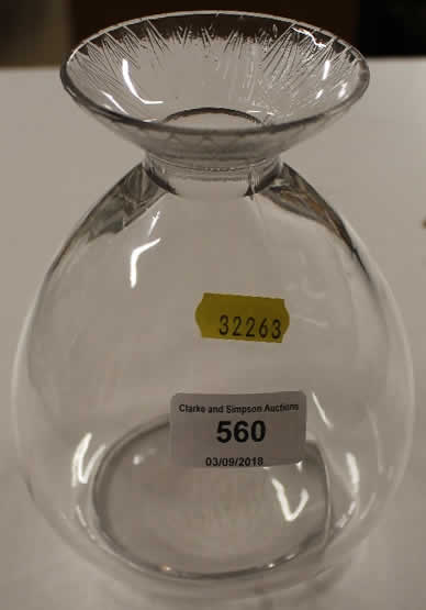 Rene Lalique Decanter Lotus