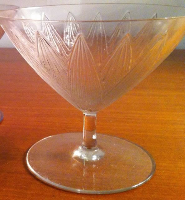 Rene Lalique Champagne Glass Lotus