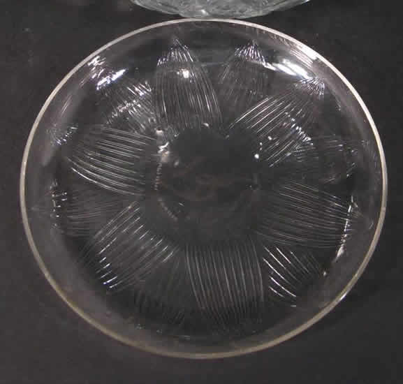 Rene Lalique Plate Lotus