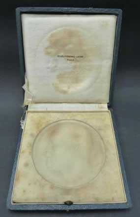 Rene Lalique Medallion Louis Pasteur