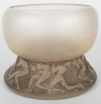 Rene Lalique Vase Lutteurs