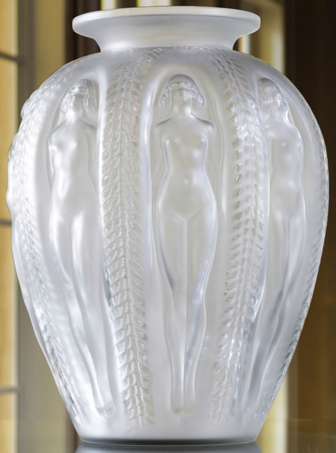 Rene Lalique Vase Luxembourg