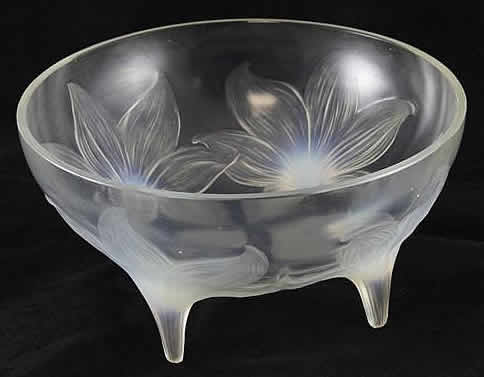 Rene Lalique Bowl Lys