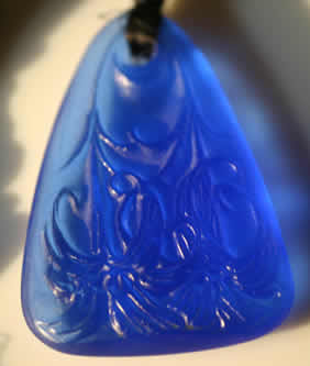 Rene Lalique Pendant Lys