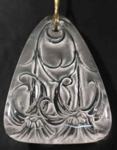 Rene Lalique Pendant Lys