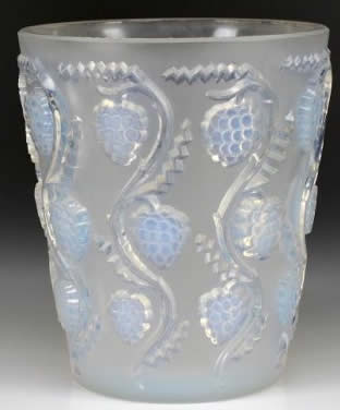 Rene Lalique Vase Muscat