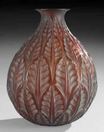 Rene Lalique Vase Malesherbes